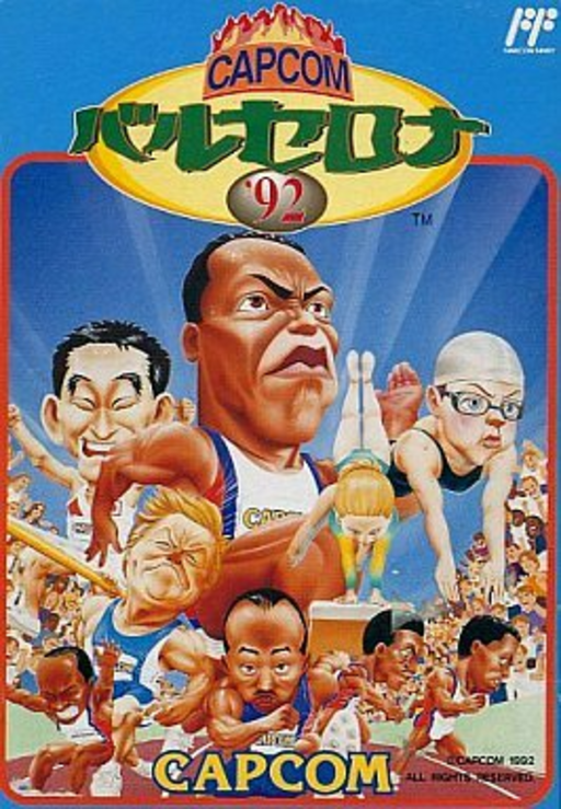Capcom Barcelona '92 (Japan) box art